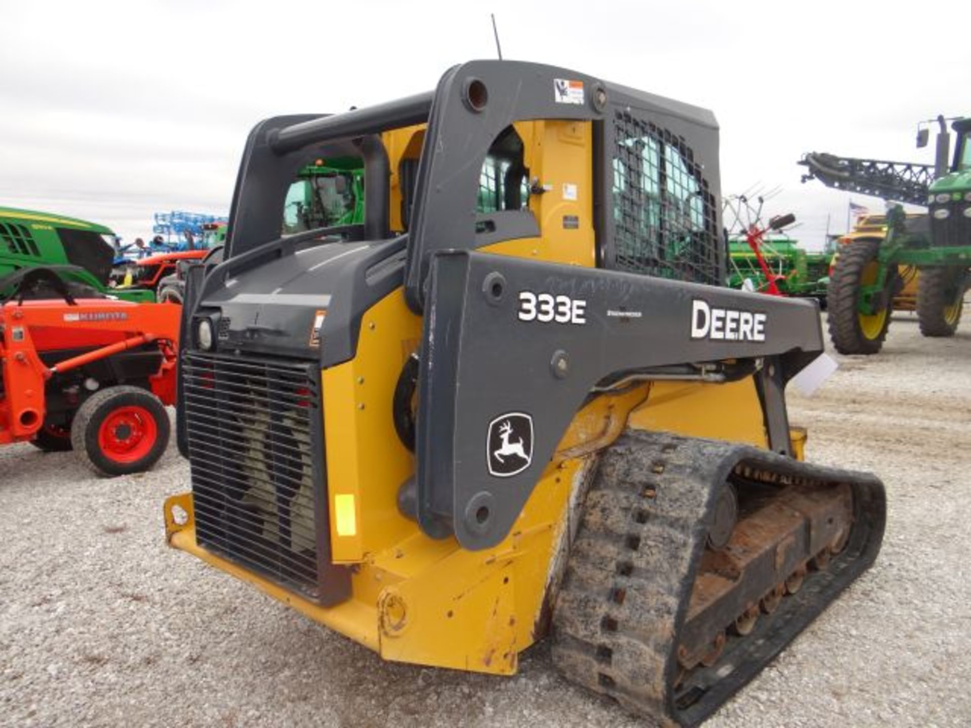 JD 333E Skid Steer, 2015 #64033, CTL, Cab w/ Ac and Heat, Switchable EH Foot-H-ISO Pattern - Image 2 of 6