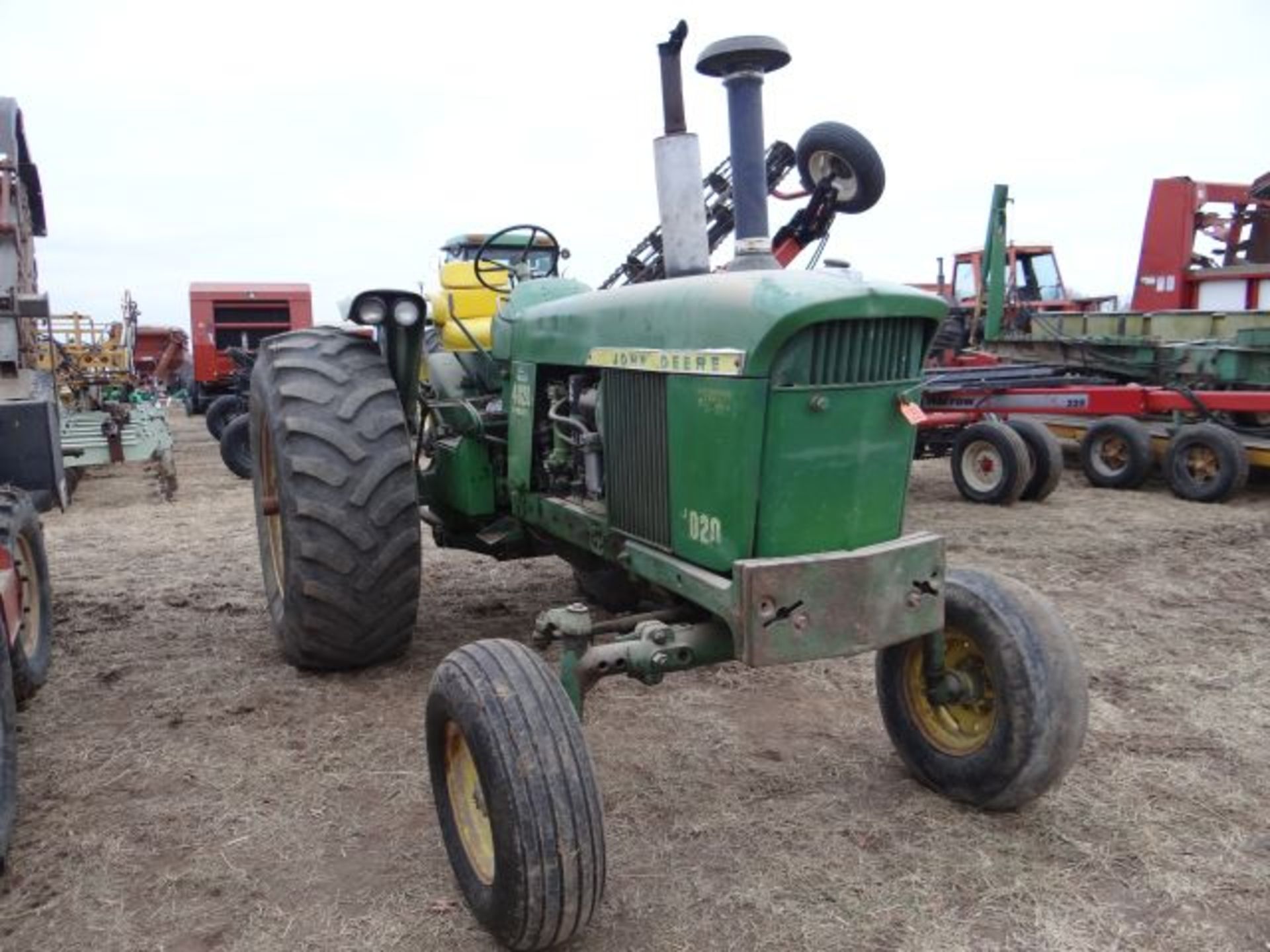 JD 4020 Tractor, 1967 Diesel, Wide Front, Dual Hyd, 7800 hrs, New Drive & PTO Clutch, Owned Last - Image 4 of 4