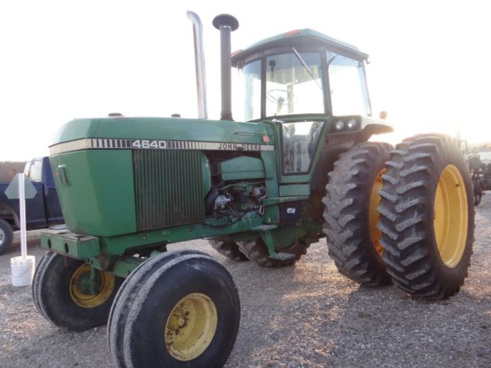 1981 JD 4640 Tractor 9330 hrs, 160-180hp, 3pt Hitch, 3 SCV, sn# 4640H023975RW