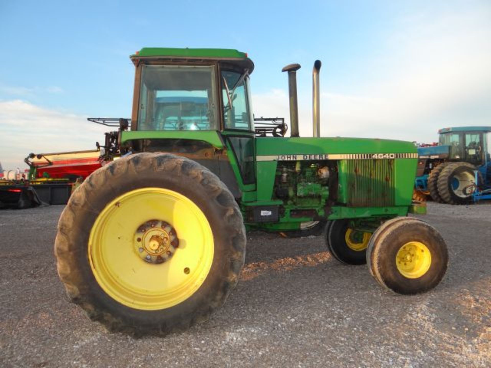 1981 JD 4640 Tractor 9330 hrs, 160-180hp, 3pt Hitch, 3 SCV, sn# 4640H023975RW - Image 5 of 5