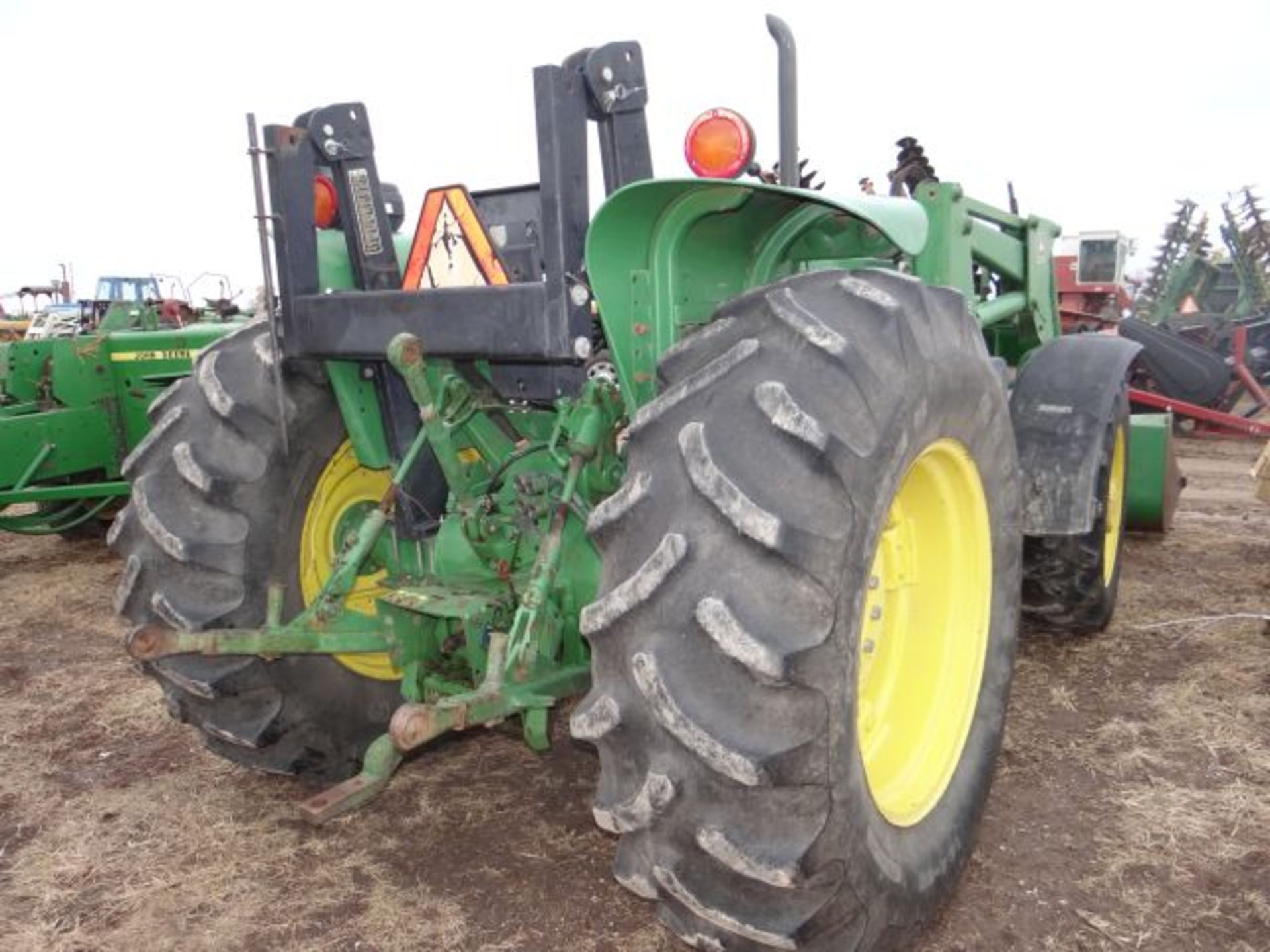 JD 2755 Tractor, 1991 w/ 245 Loader, MFWD, 4783hrs, 540 & 1000 PTO, Has Noisy Hydraulics, Manual & - Image 5 of 5