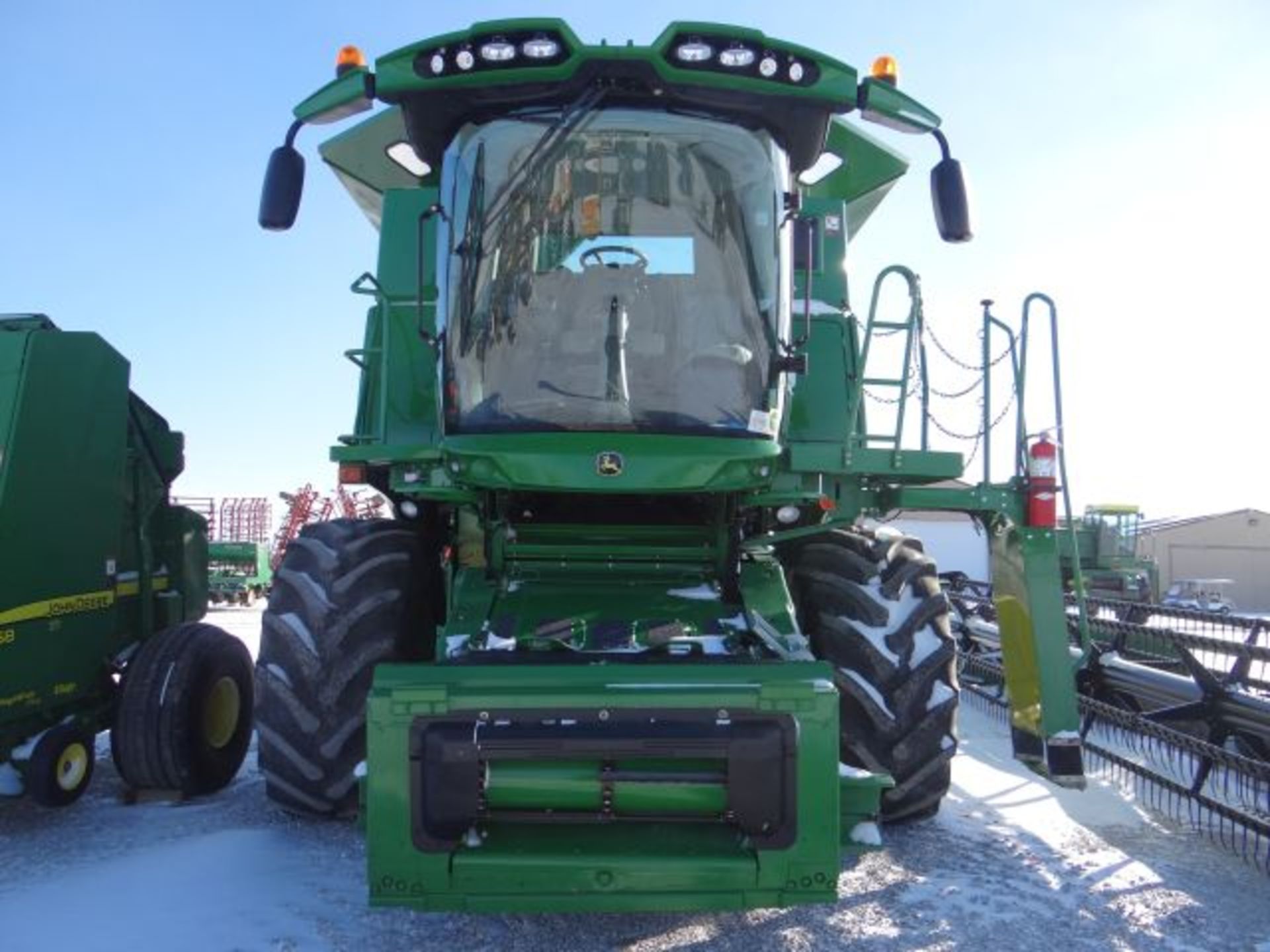 JD S550 Combine, 2014 Contour Master, 3 Speed Transmission, Maurer Hopper Topper, 1478/1031, sn# - Image 2 of 7