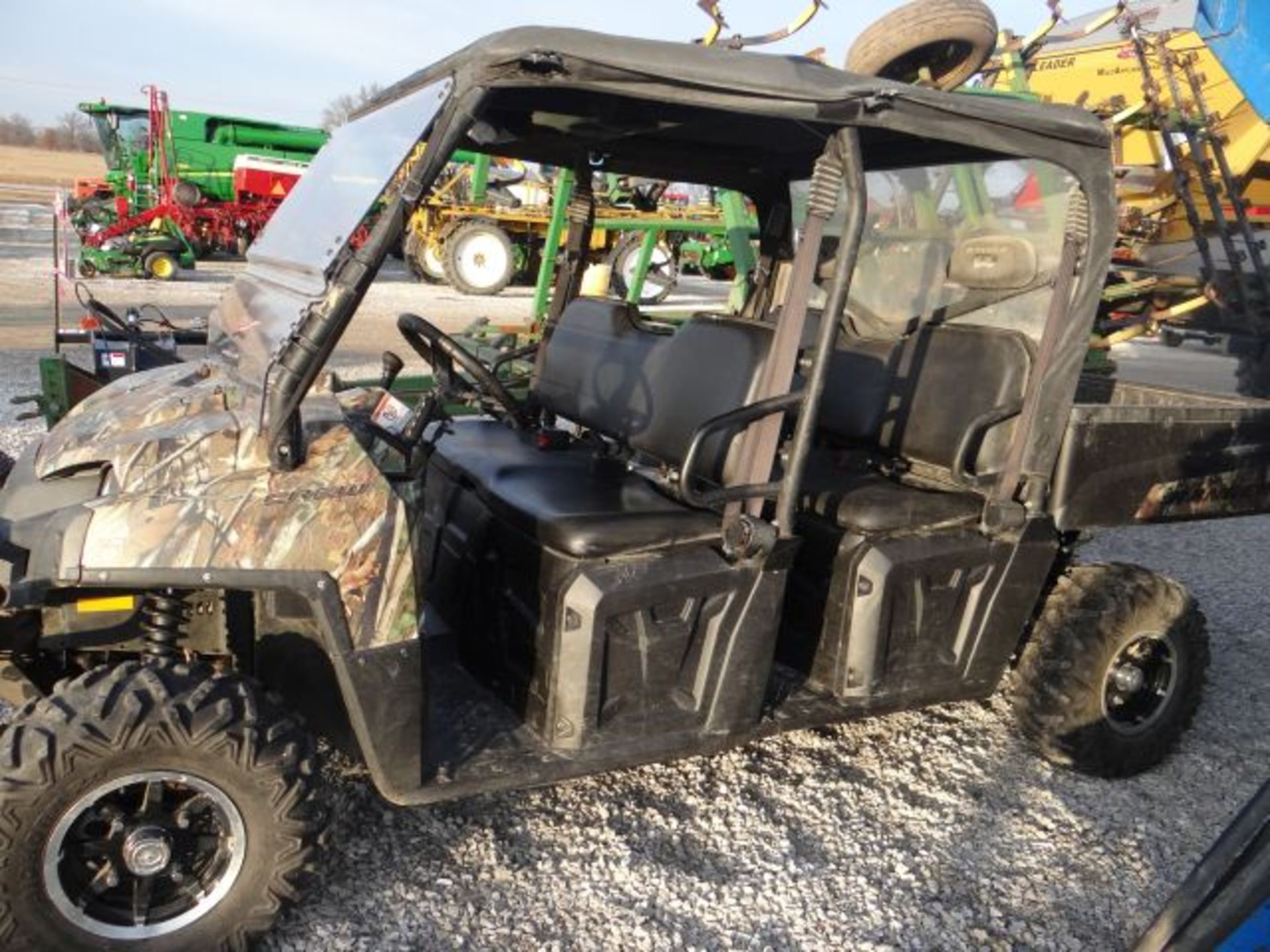 Polaris Ranger Crew 800 EPS, LIght Bar, Winch, Stereo, After Market Rims, New Battery, Just Spent $