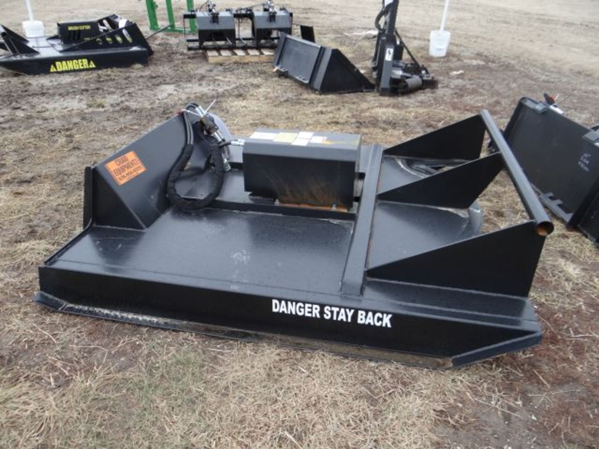 Brush Cutter for Skid Steer, 72",1yr Warranty, Couplers /Hoses Included, sn#121412 - Image 3 of 4