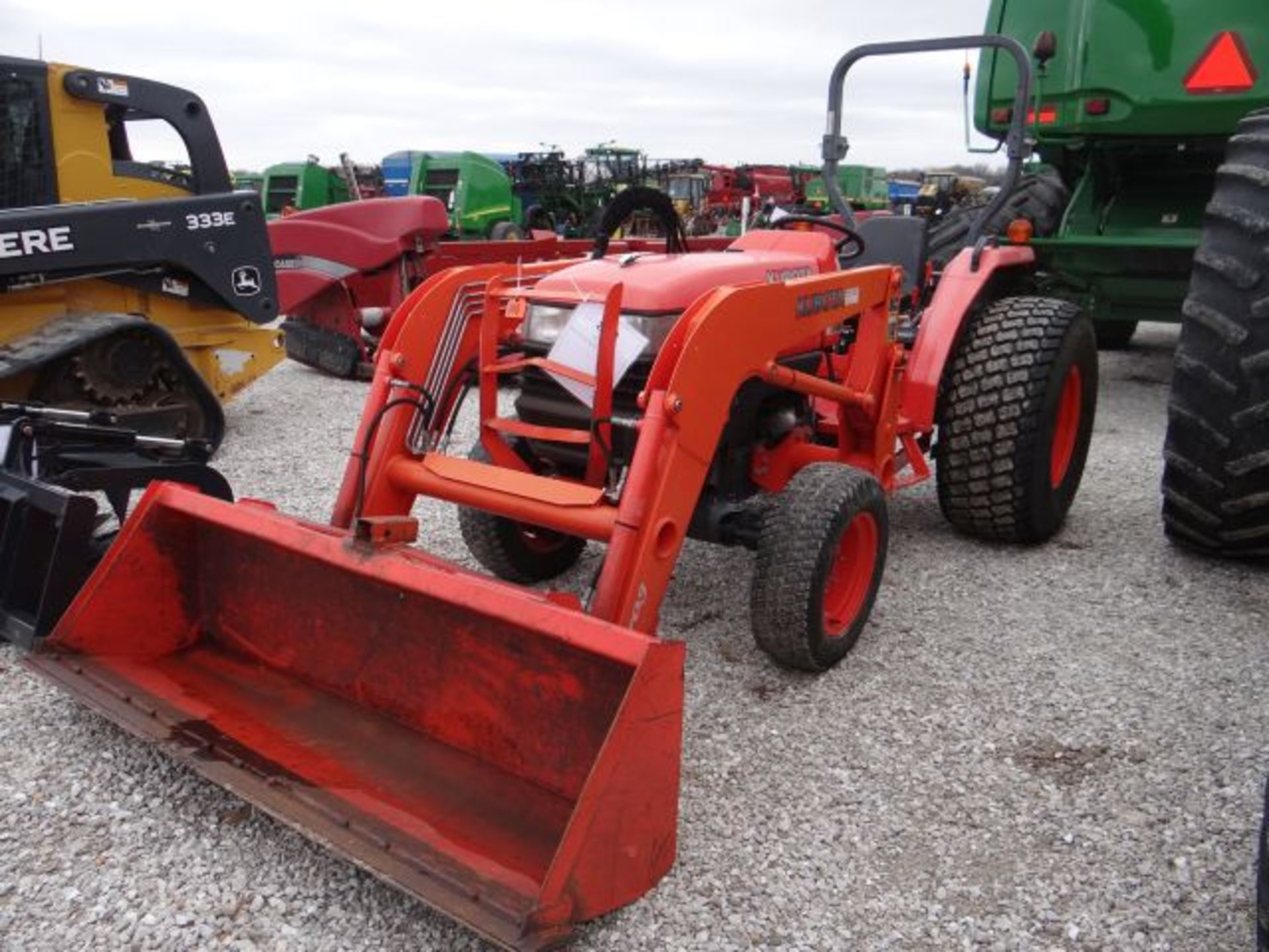 Kubota L4400D Tractor, 2010 w/ LA703 Loader, Turf Tires, sn#86174, 441 hrs - Image 3 of 5