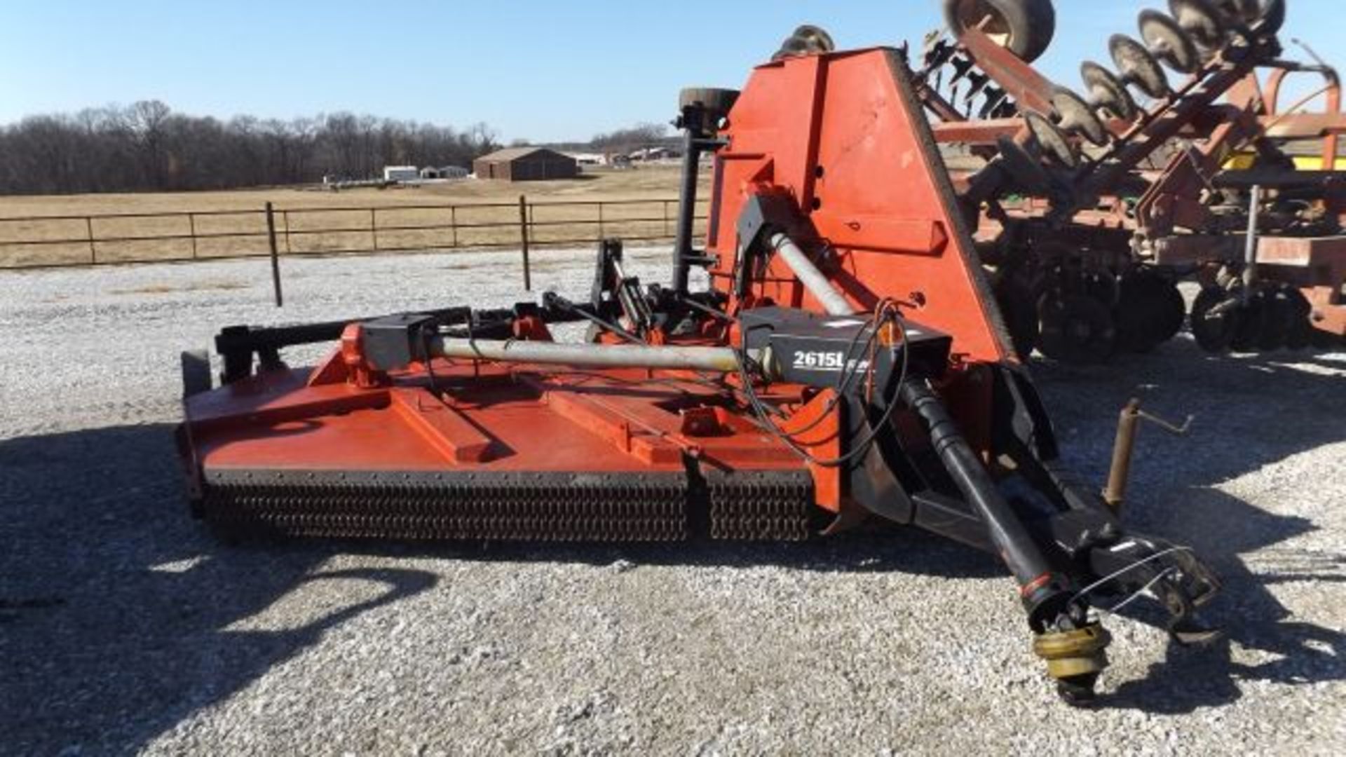 Bush Hog 2615L Cutter, 1996 #158311, Rotary Cutter , Front & Rear Chains , 6- Laminated Tires ,