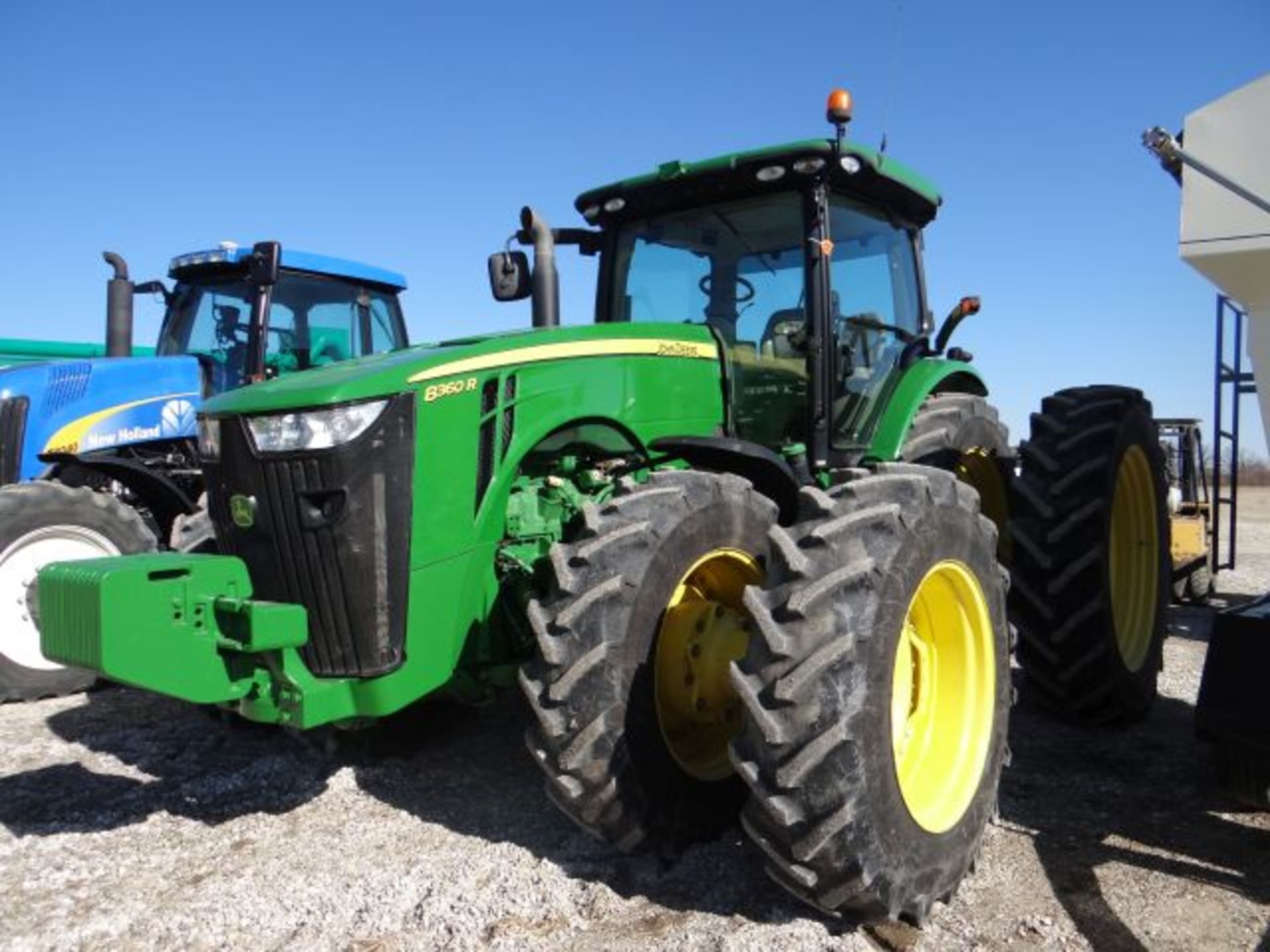 JD 8360R Tractor, 2012 50", Rear Tires, Front Duals, 4 Remotes, Auto Trac, IVT, ILS, Wts, 5244 hrs - Image 4 of 6
