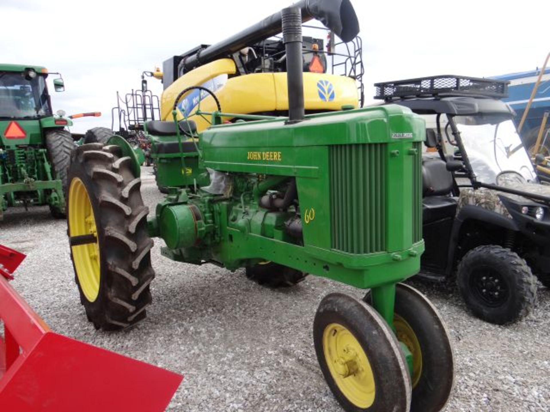 JD 60 Tractor, 1953 Dual Fuel, Rebuilt Motor, New Rings & Bearings, All New Gaskets, New Radiator,