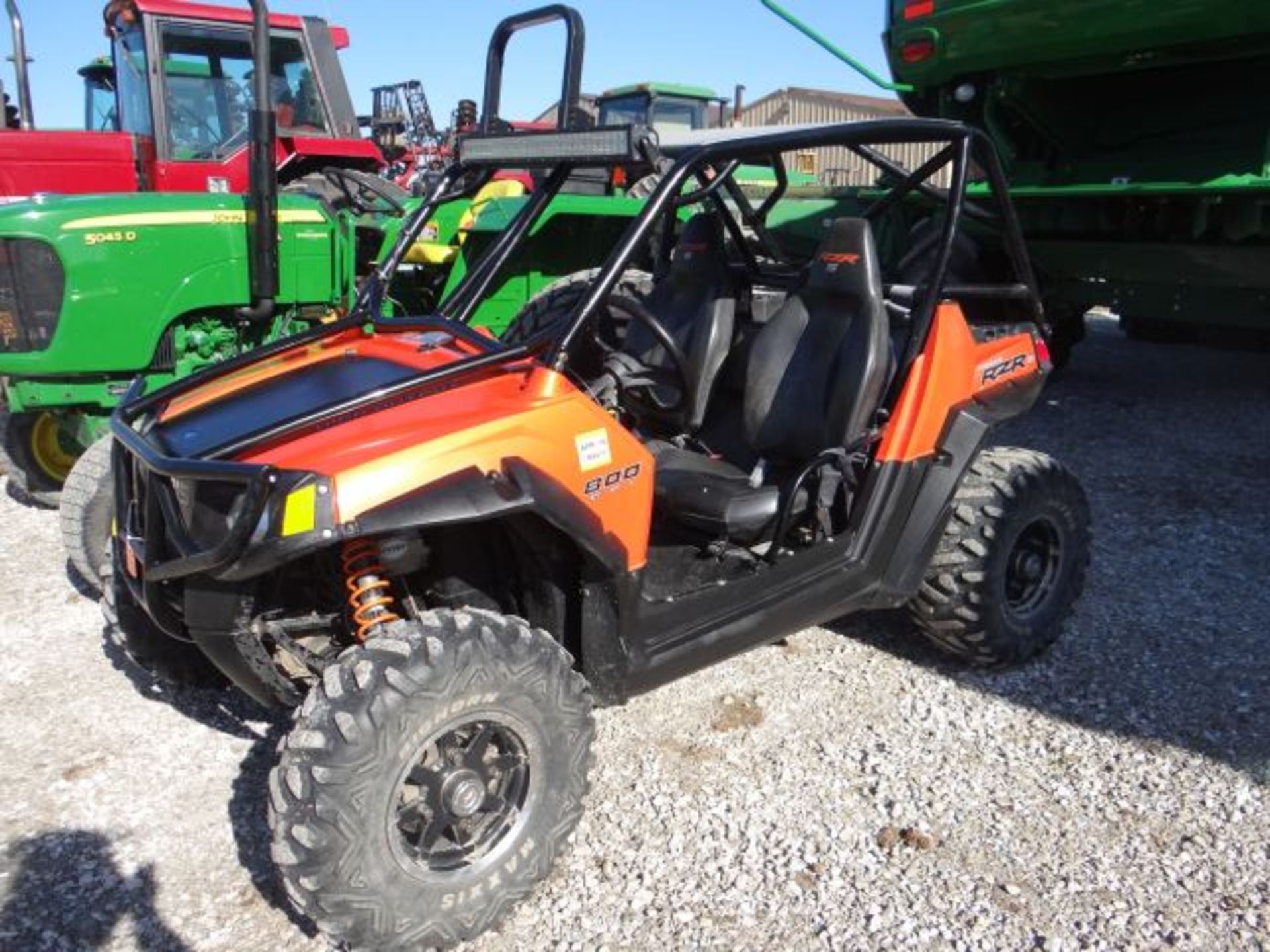 Polaris RZR 800S, 2010 After Market Cage, Roll Over Harness, LED Bar, No Title, Only Selling Because