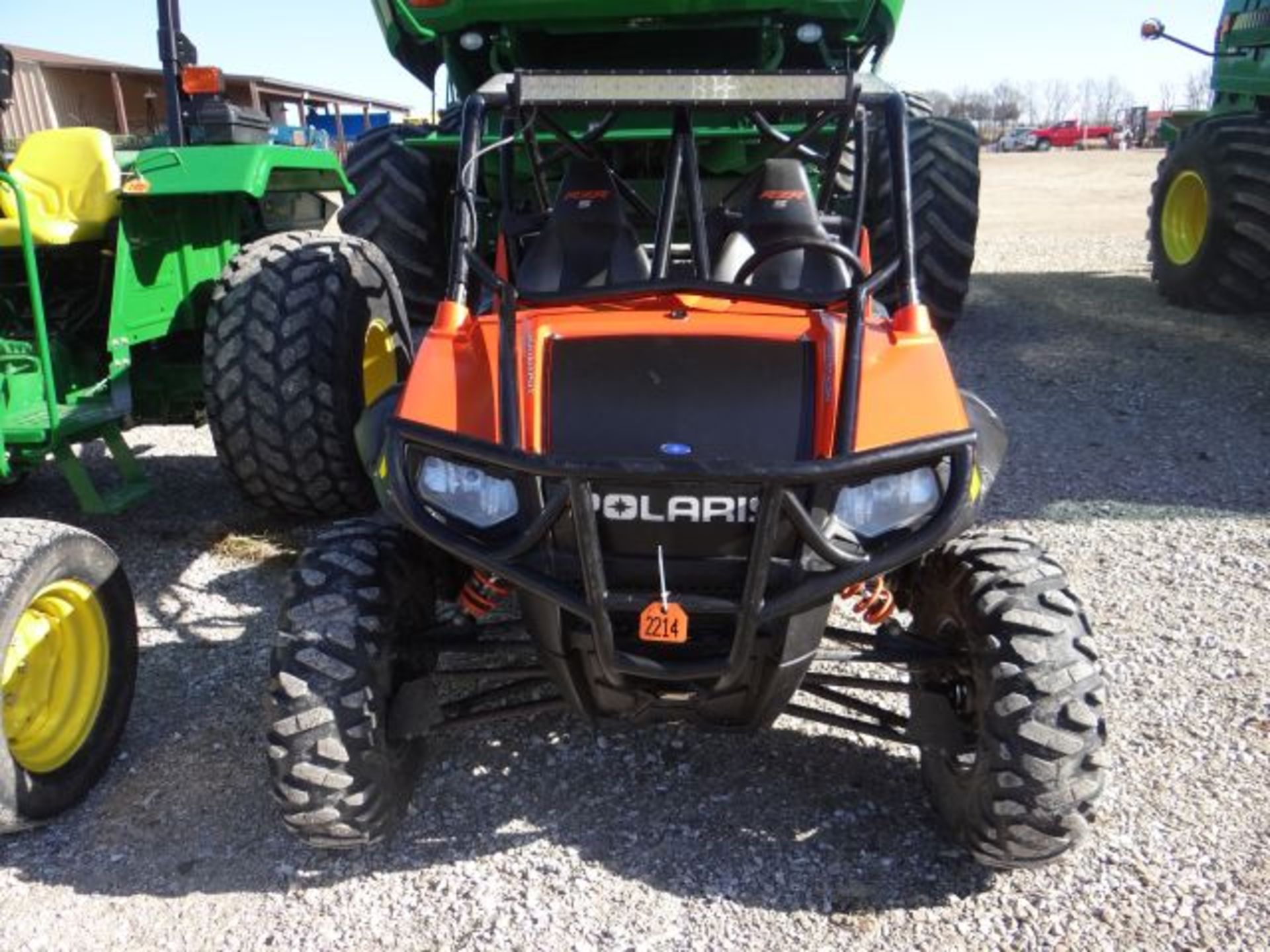 Polaris RZR 800S, 2010 After Market Cage, Roll Over Harness, LED Bar, No Title, Only Selling Because - Image 2 of 10