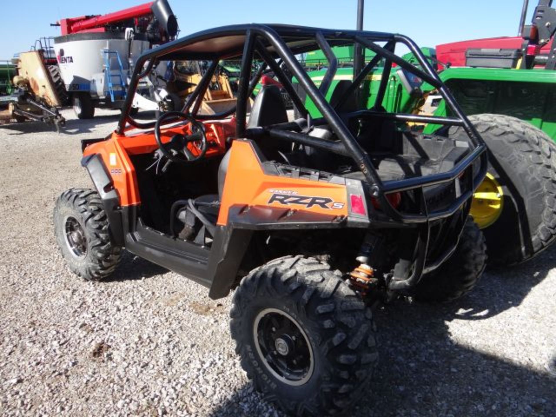 Polaris RZR 800S, 2010 After Market Cage, Roll Over Harness, LED Bar, No Title, Only Selling Because - Image 6 of 10