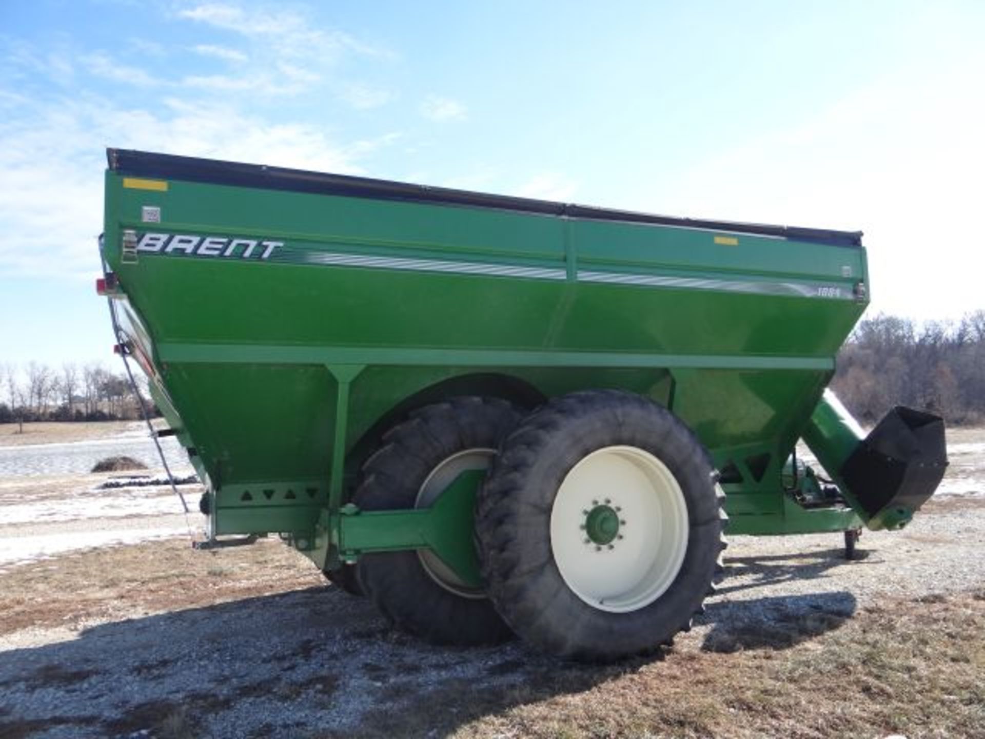 Brent 1084 Avalanche Grain Cart 22' Auger, Walking Tandems, Hyd. Adj. Auger, Tarp - Image 2 of 3