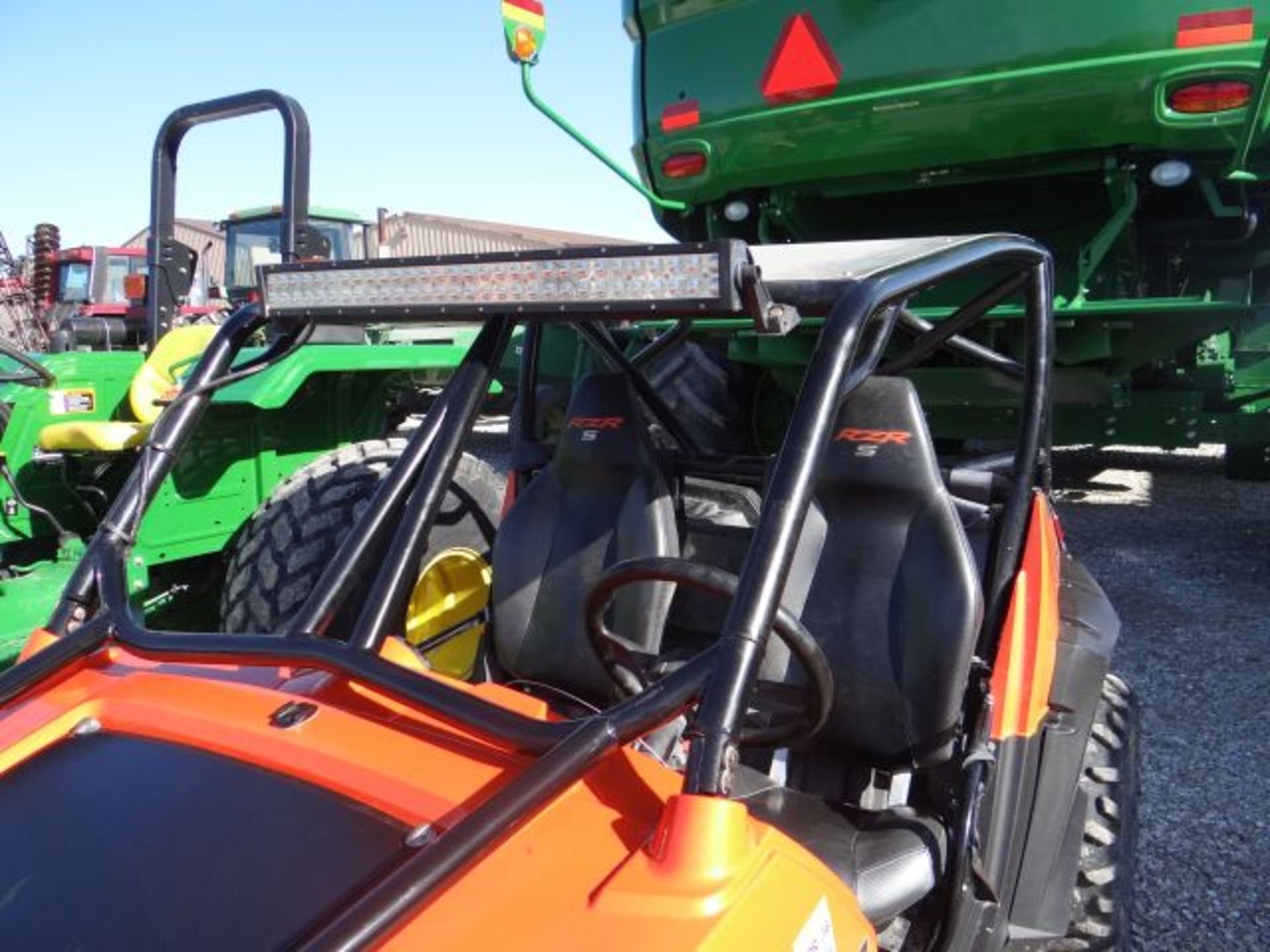 Polaris RZR 800S, 2010 After Market Cage, Roll Over Harness, LED Bar, No Title, Only Selling Because - Image 3 of 10