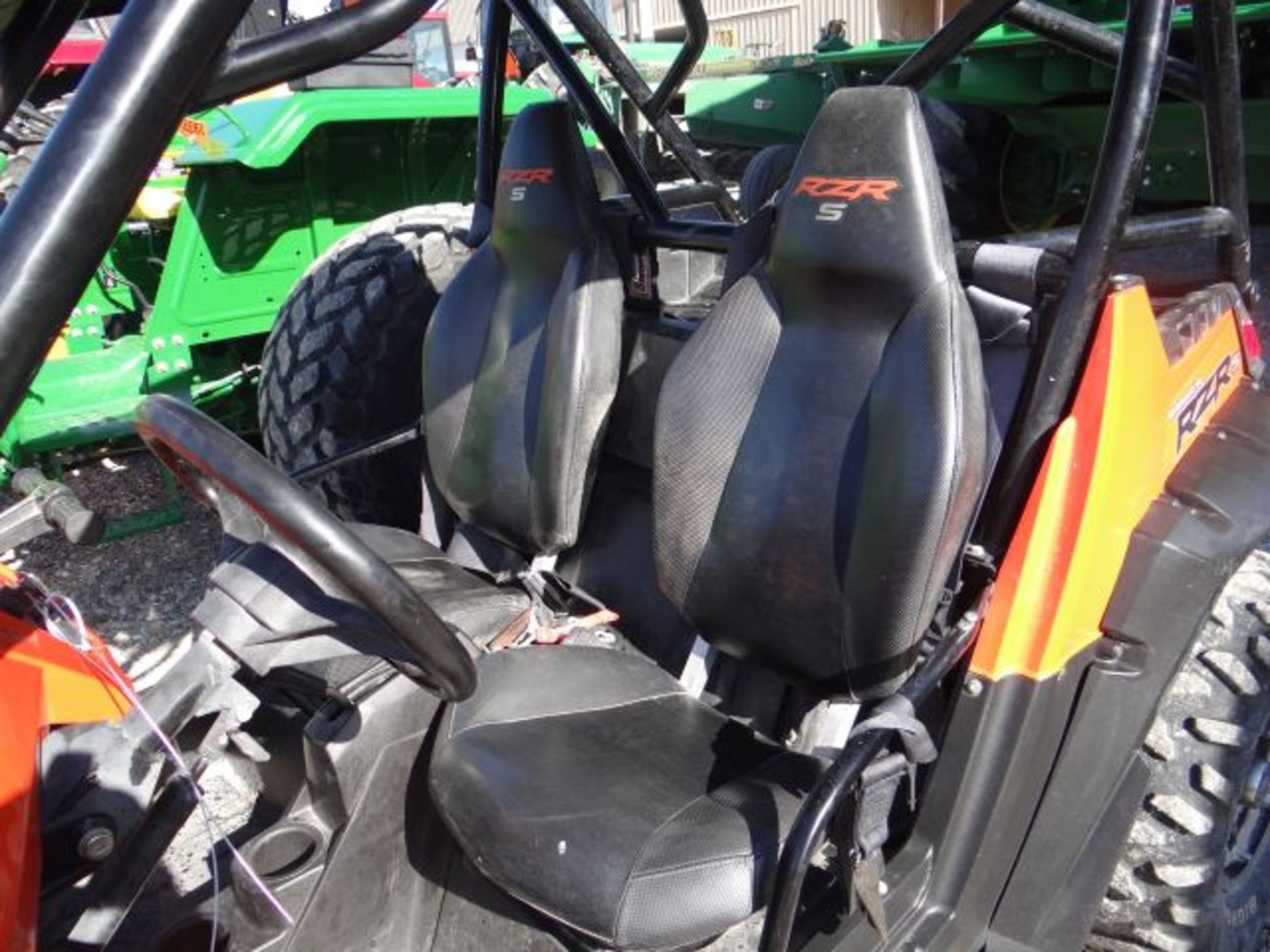 Polaris RZR 800S, 2010 After Market Cage, Roll Over Harness, LED Bar, No Title, Only Selling Because - Image 5 of 10