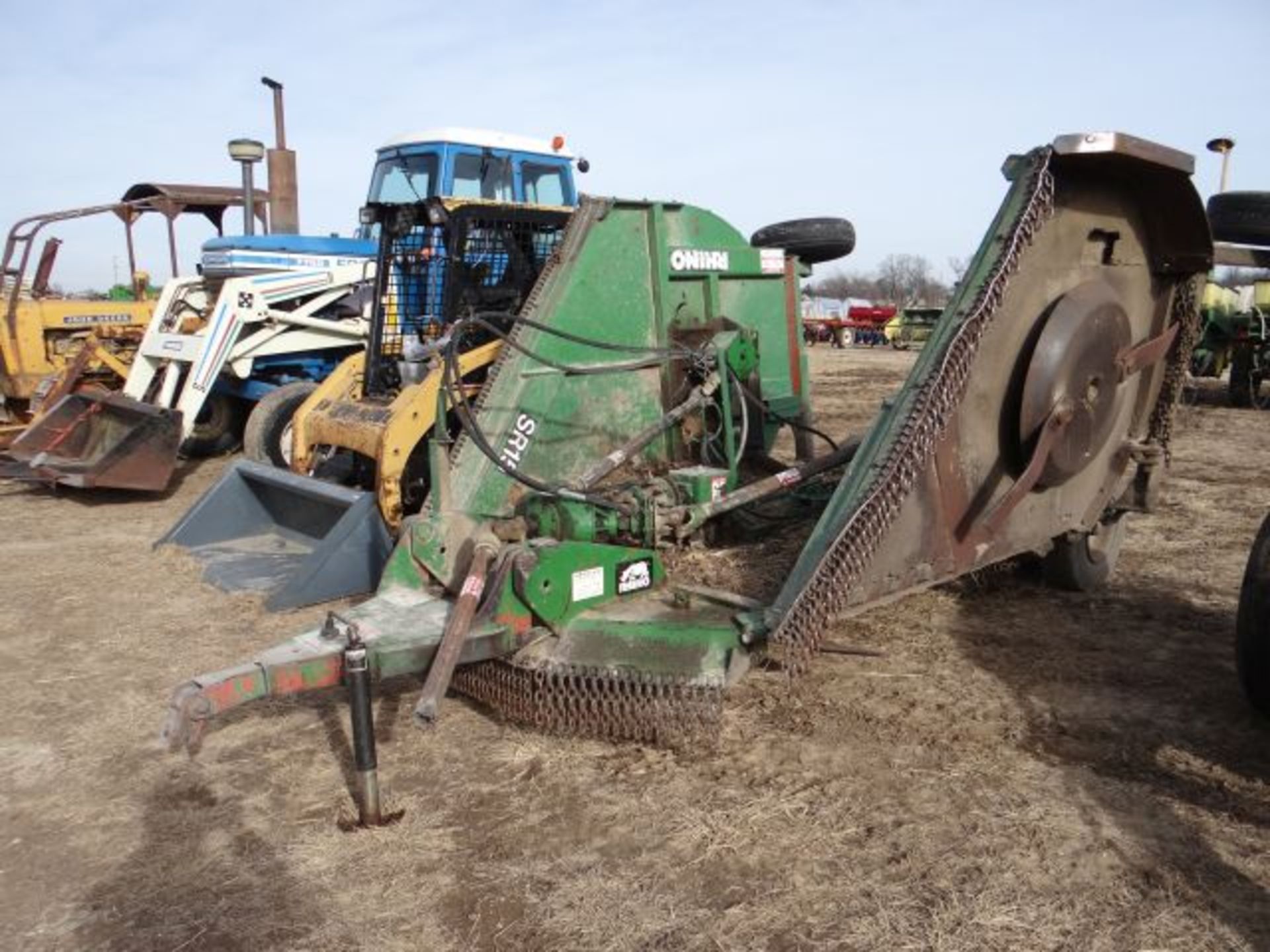 Rhino SR15 Bush Hog, 1993 15', Bat Wing w/ 540 PTO, Front Drive Shaft Replaced, Runs Good