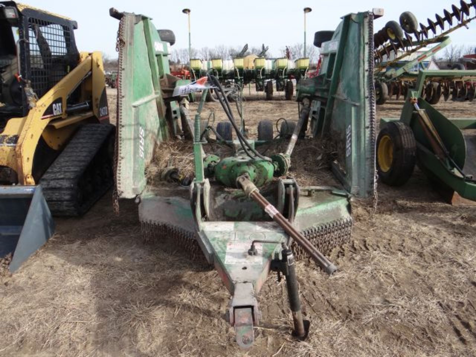 Rhino SR15 Bush Hog, 1993 15', Bat Wing w/ 540 PTO, Front Drive Shaft Replaced, Runs Good - Image 3 of 3