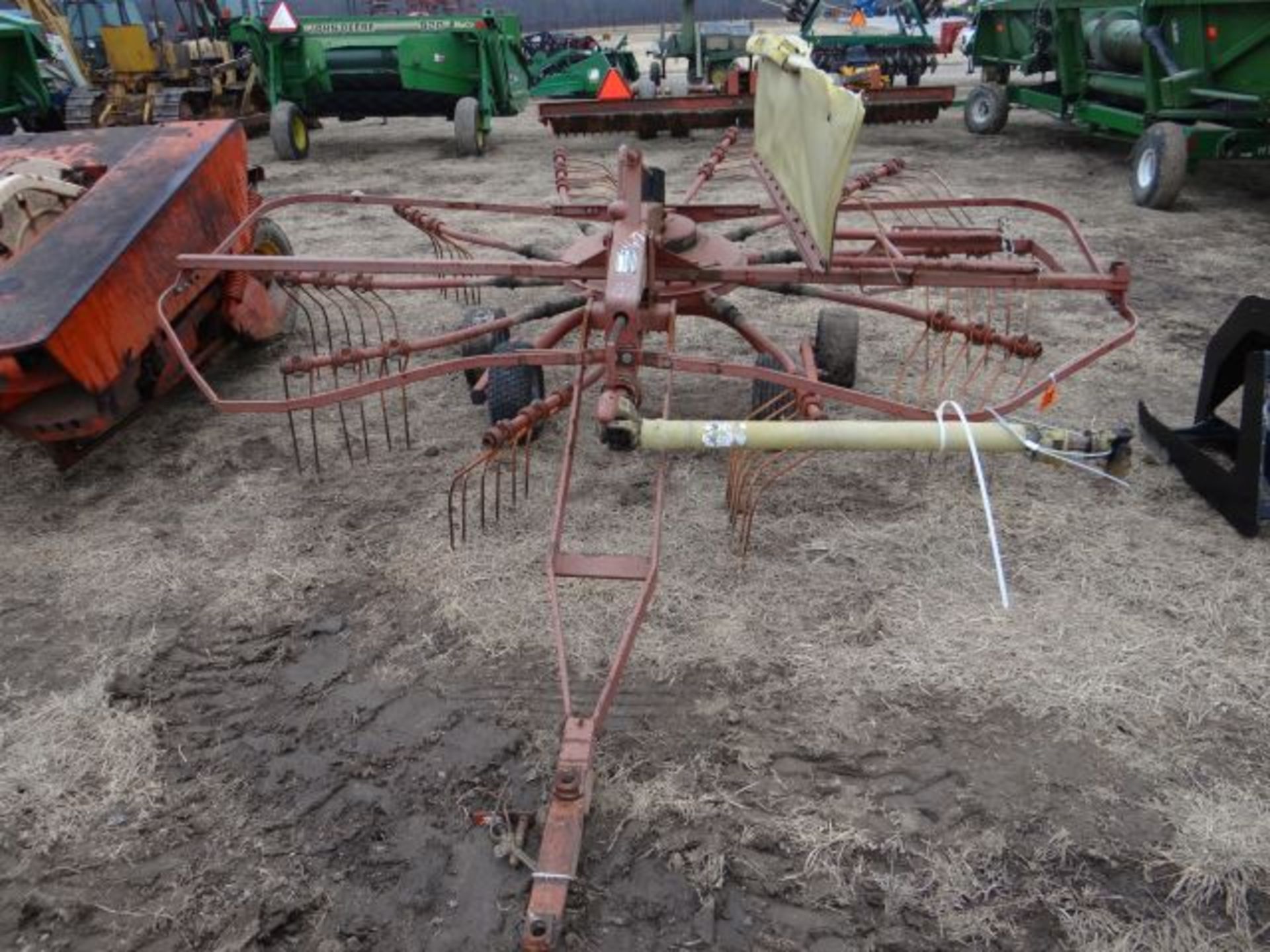 Rotary Rake Single Basket