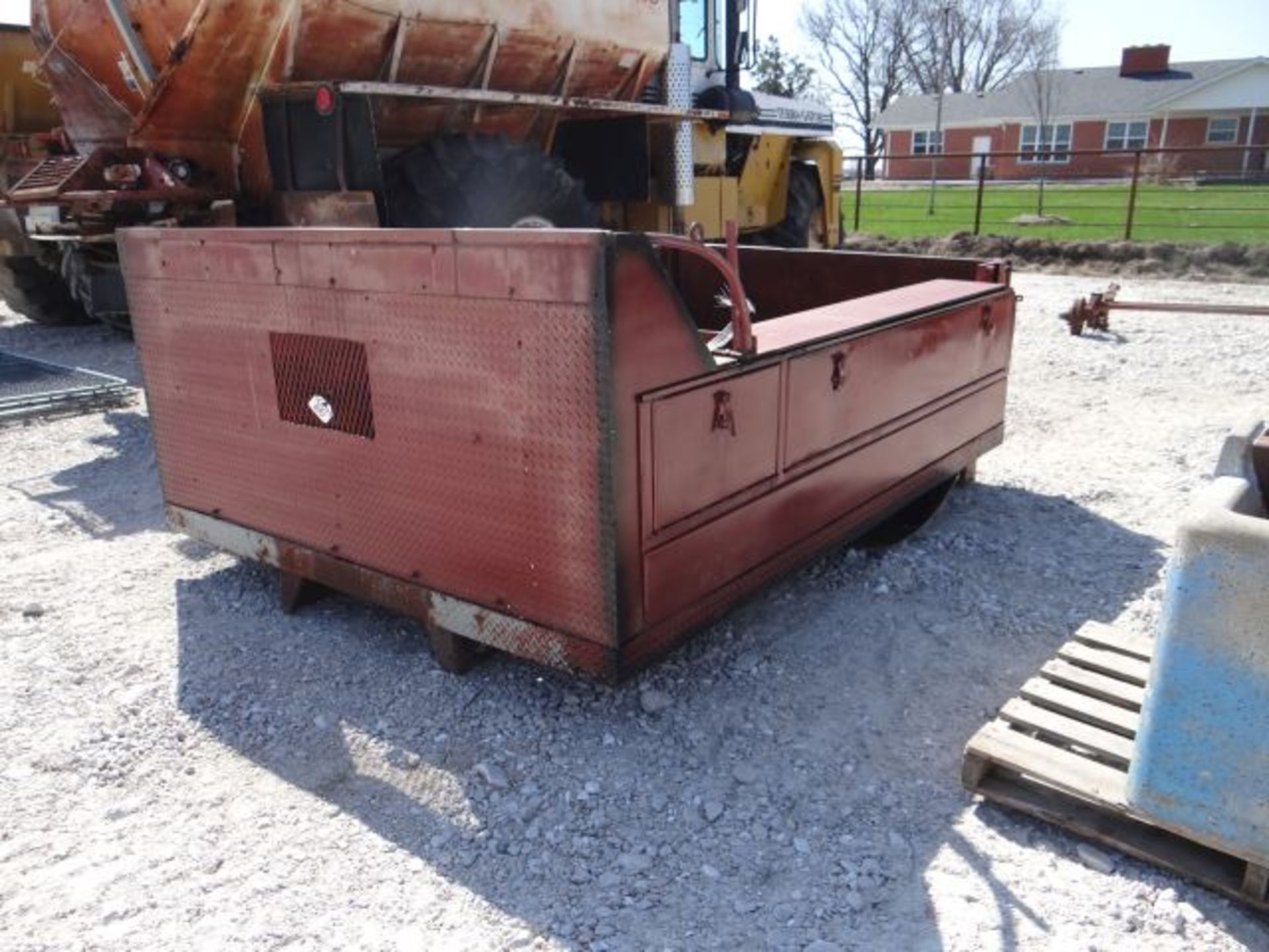 85" X 9' Long Steel Truck Bed - Image 3 of 6