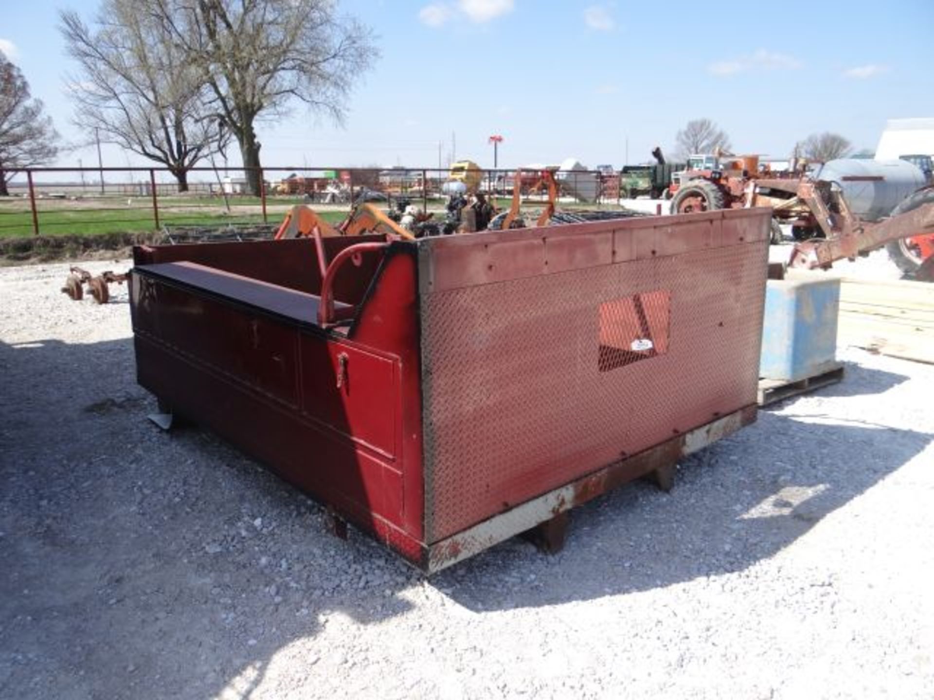 85" X 9' Long Steel Truck Bed