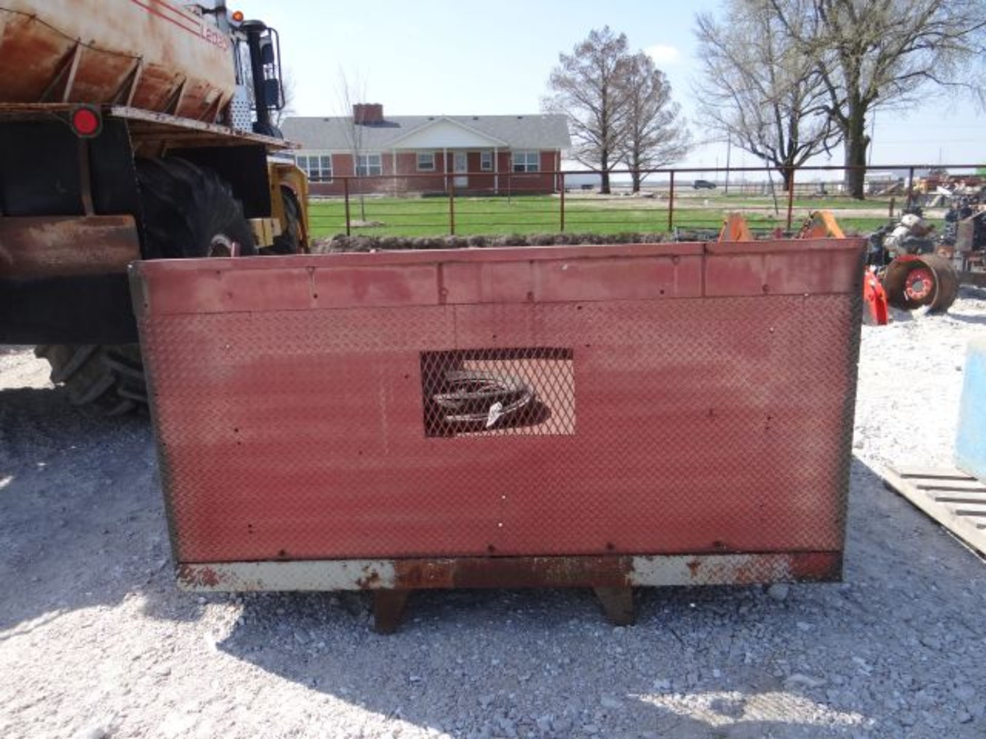85" X 9' Long Steel Truck Bed - Image 2 of 6