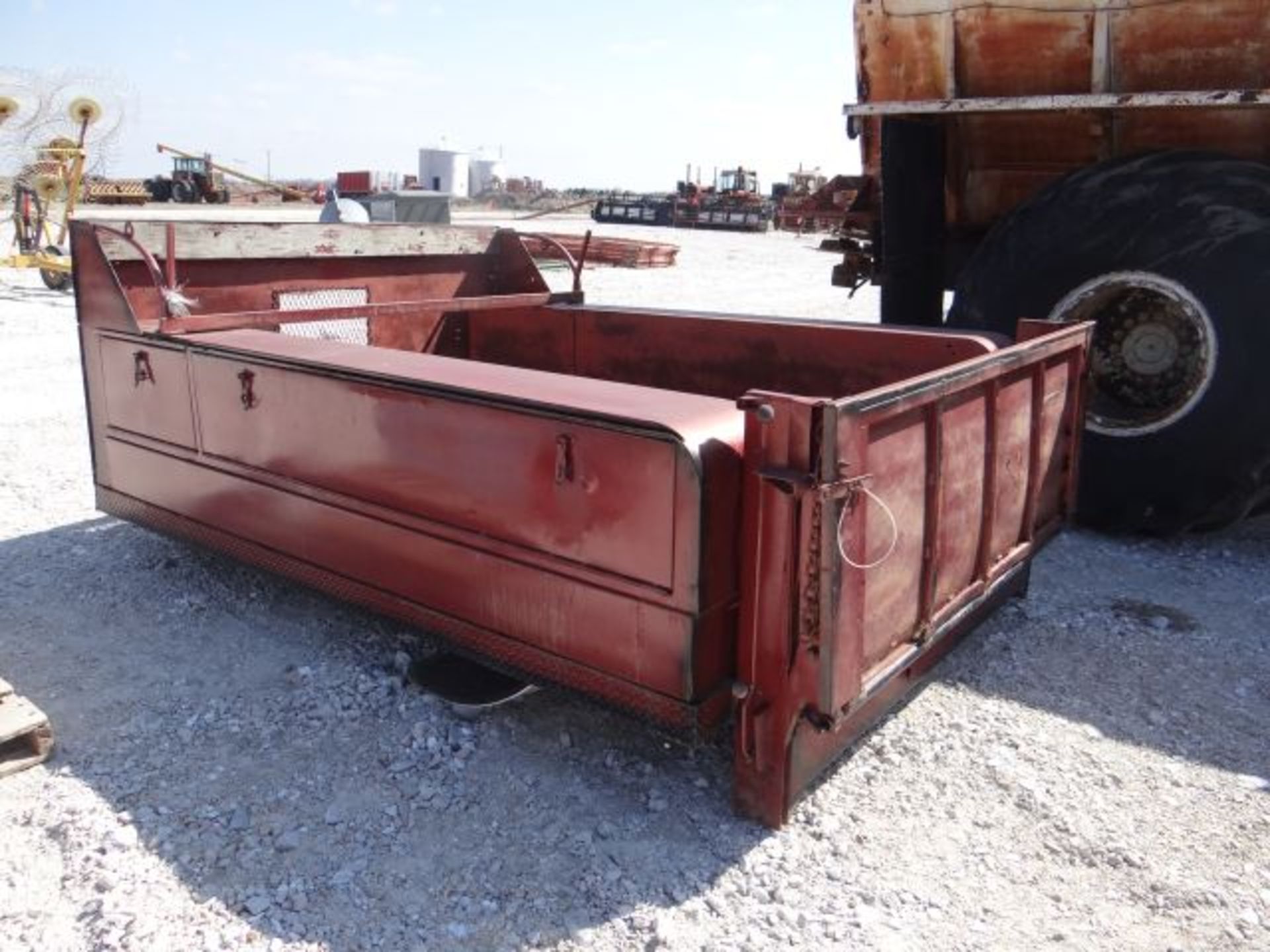 85" X 9' Long Steel Truck Bed - Image 6 of 6