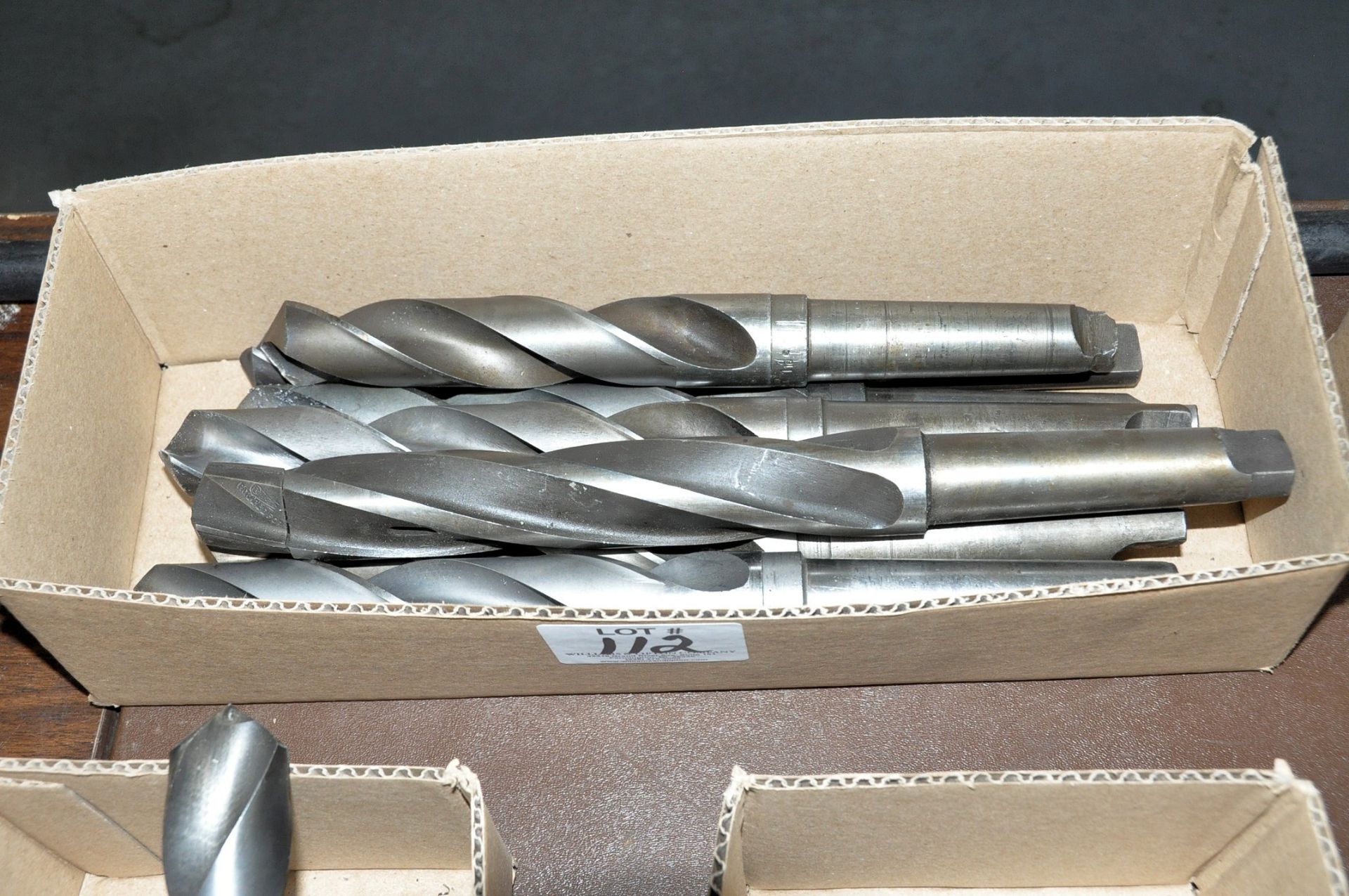 Lot-Taper Shank Drills in (1) Box