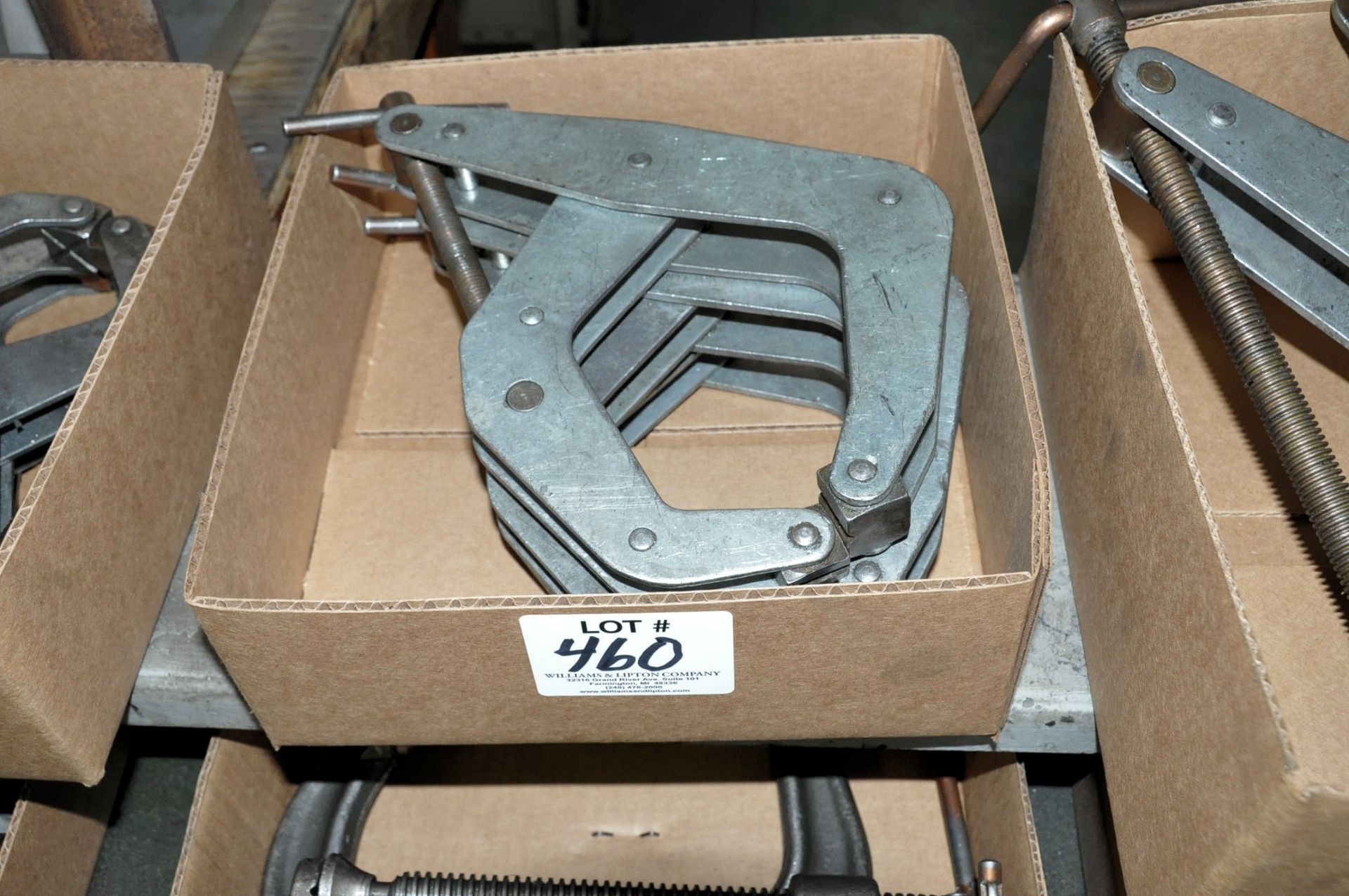 Lot-(3) Kant Twist Clamps in (1) Box