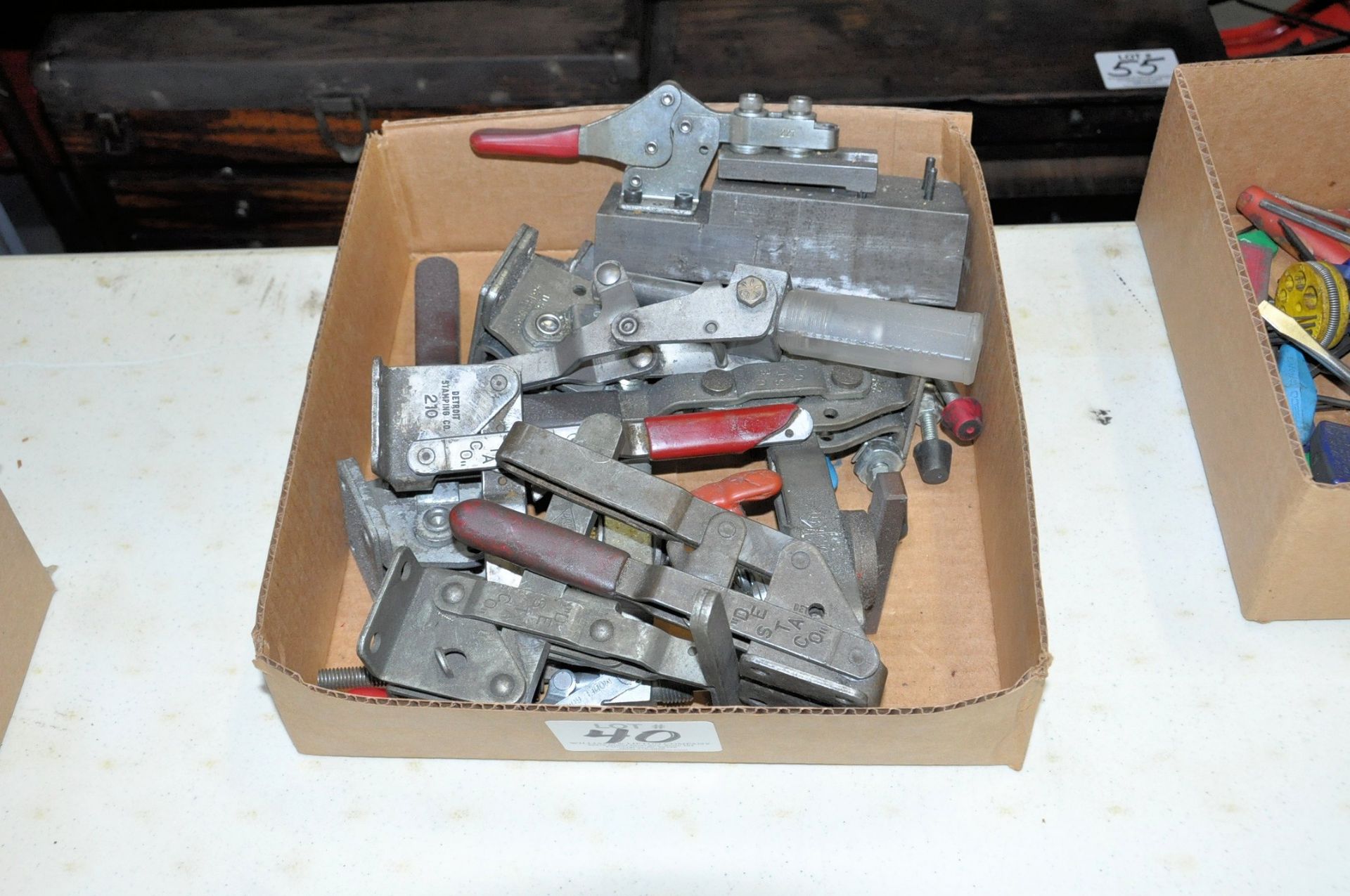 Lot-De-Sta-Co Clamps in (1) Box