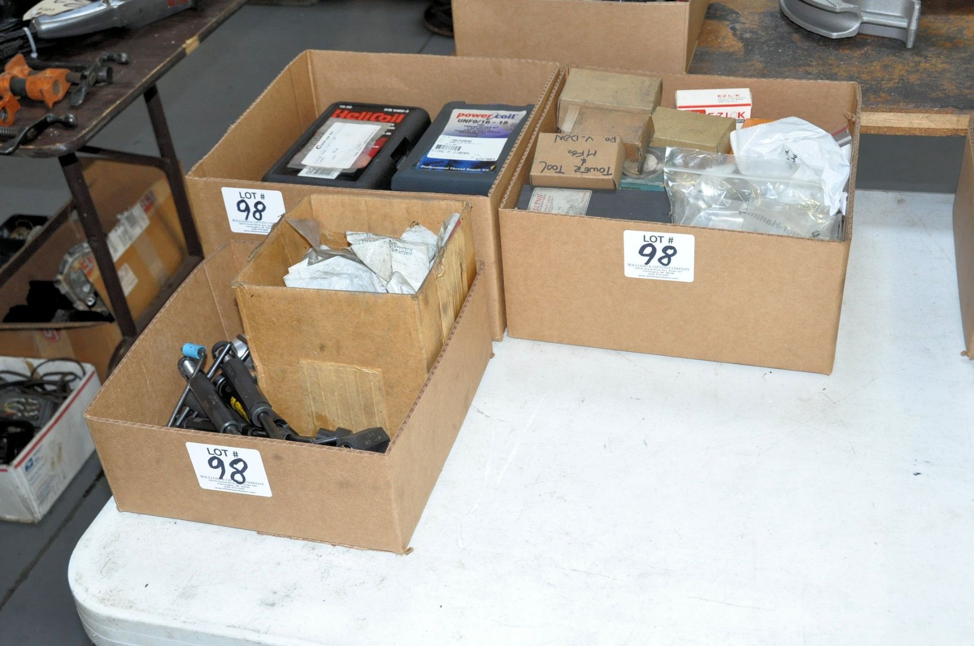Lot-Heli-Coil and Thread Repair in (3) Boxes