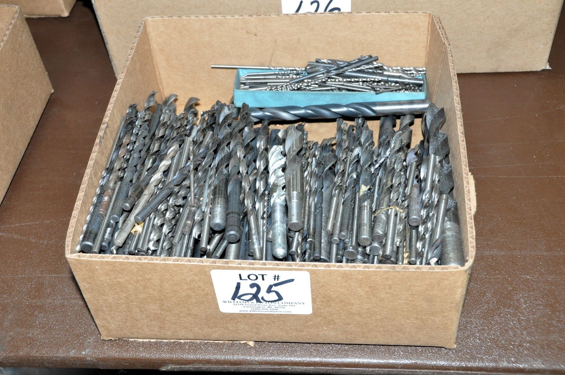 Lot-Straight Shank Drills in (1) Box