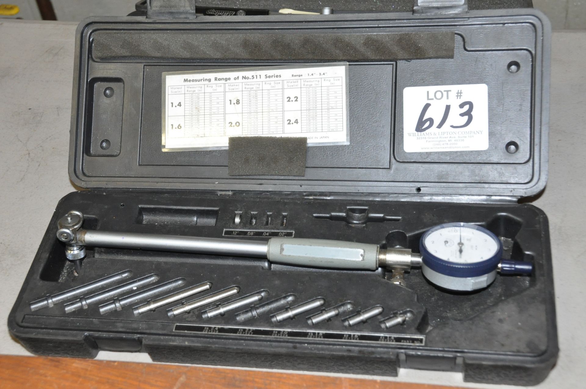 Mitutoyo Bore Gauge Set