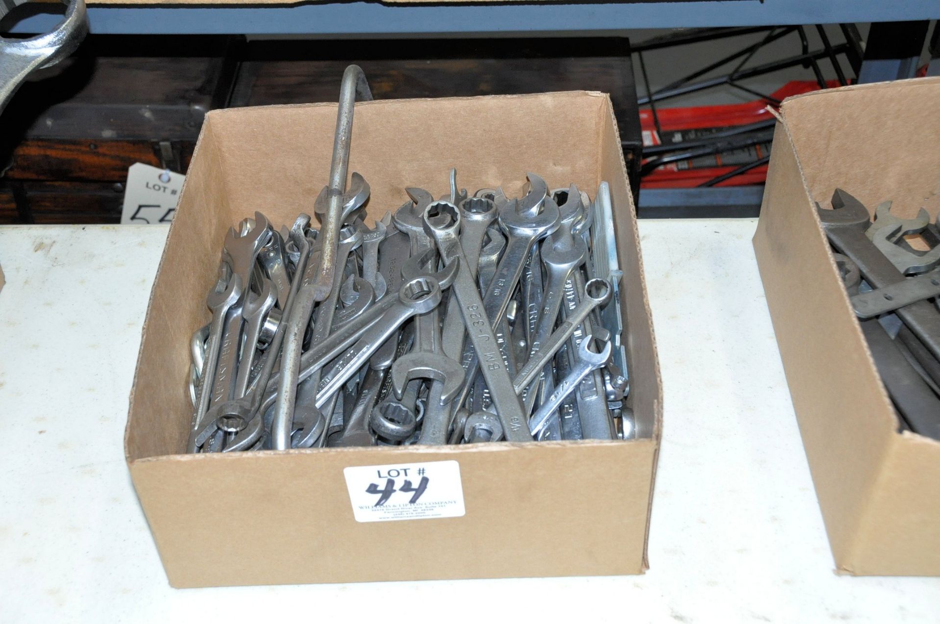 Lot-Mechanic Wrenches in (1) Box