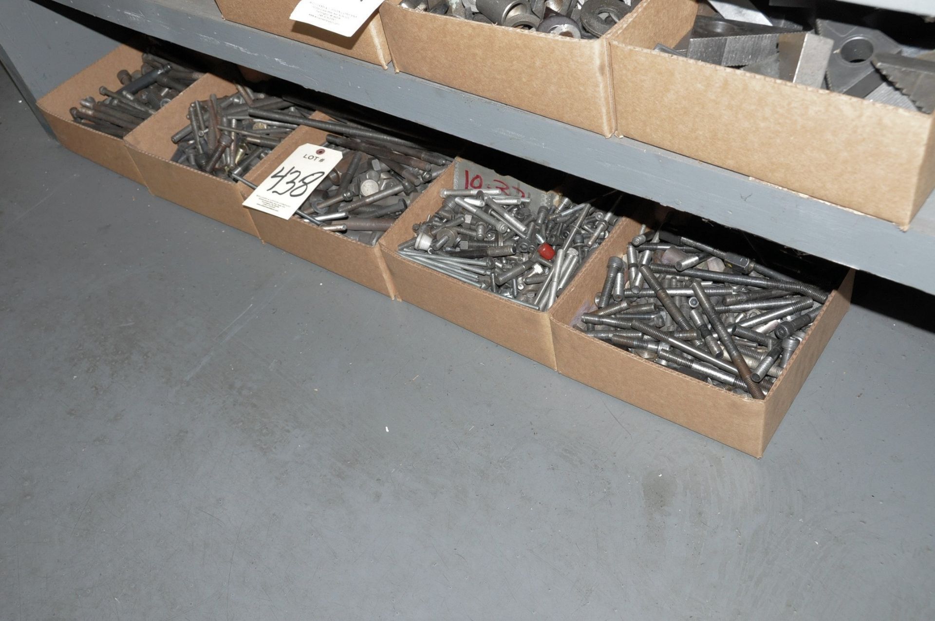 Lot-Bolts in (5) Boxes