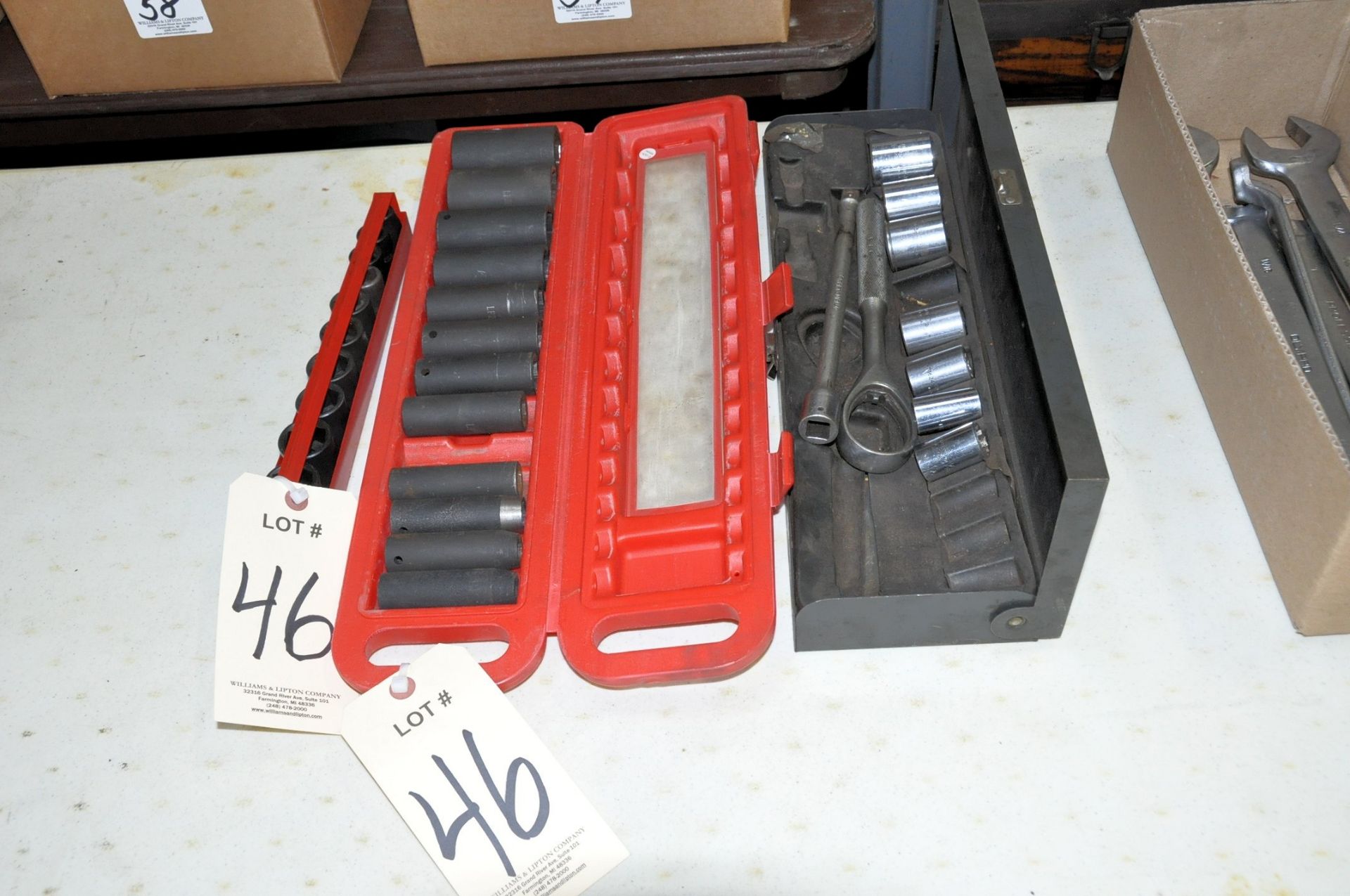 Lot-(3) Socket Sets