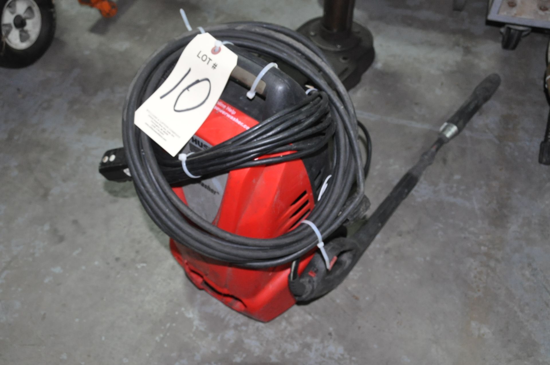 Husky Model H1600 Portable Electric Cold Water Pressure Washer