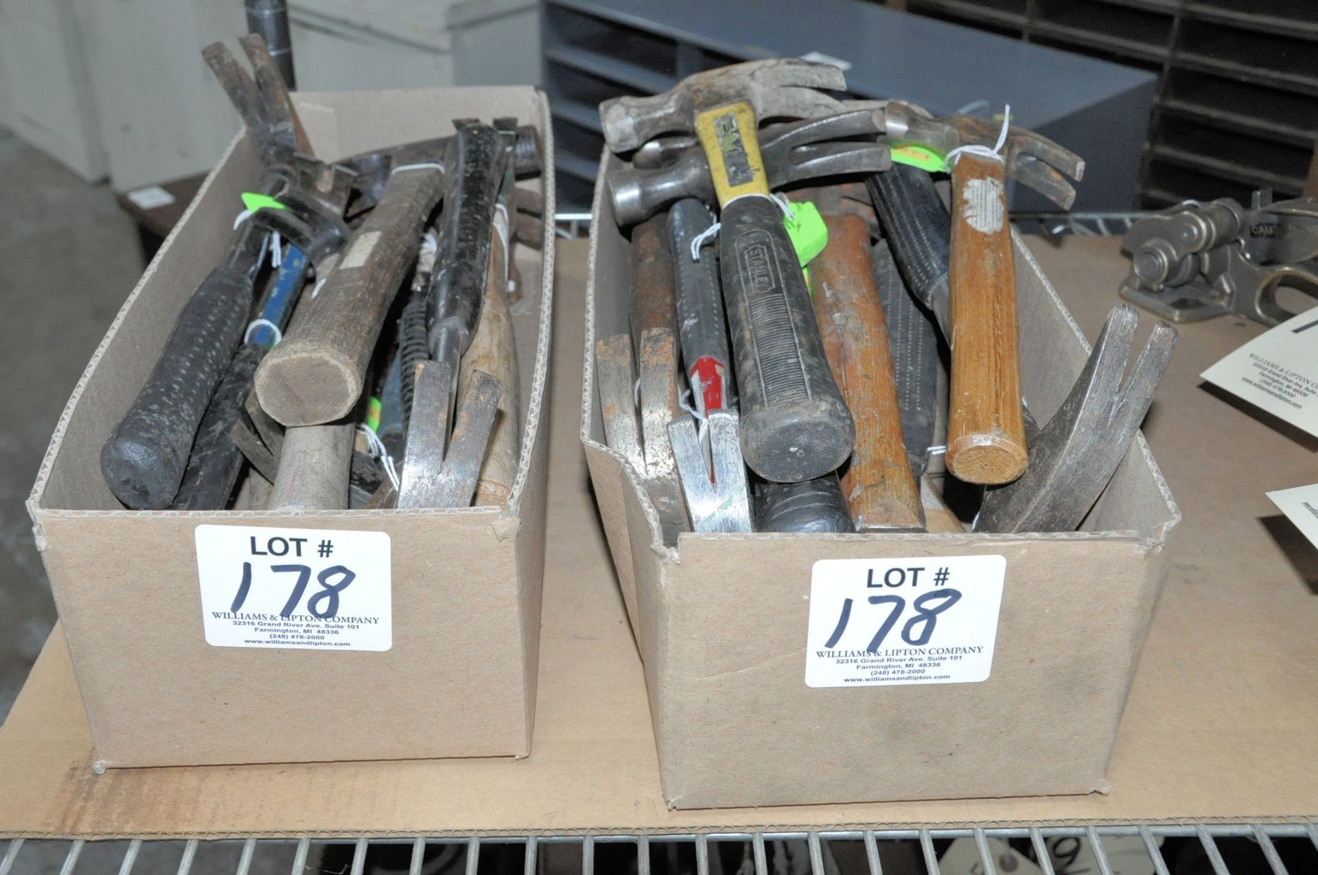 Lot-Hammers in (2) Boxes