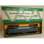 HOrnby acHO / Meccano - an HO gauge diecast Bo-Bo Locomotive, Paris - Bobigny (Seine) # 638,