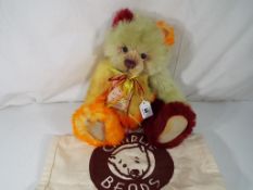 Charlie Bears - a good quality Charlie Bear entitled Ice Lolly issued in a limited edition with