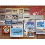 Herpa Model Aeroplanes - 23 diecast models of commercial airliners by Herpa,