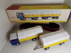 Dinky Toys - a Mercedes-Benz Truck and Trailer # 917,