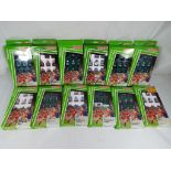 Subbuteo - Twelve Subbuteo table football teams 63000 to include Blackburn Rovers,