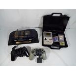 Nintendo - a Nintendo Gameboy in carry case with three games comprising Tetris,