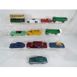 Diecast Models - Eleven diecast model motor vehicles to include Dinky, Cunningham C - 5R # 133,