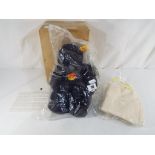 Steiff - a mohair Steiff gorilla bearing button, original tags,