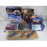 A quantity of boxed mint diecast model motor vehicles and aeroplanes to include Corgi,