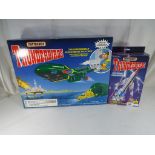 Thunderbirds - a Thunderbird 2 electronic play set by Matchbox in original box and a Matchbox