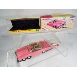 Dinky Toys - a diecast model Lady Penelope's Fab 1 with rocket and four harpoons # 100,