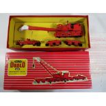 Model railways - a Hornby Dublo OO gauge Breakdown Crane # 4620 (three screw jacks) exc in exc