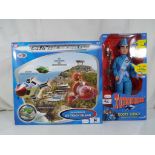 Thunderbirds - a Thunderbirds DX Tracy Island by Bandai contained in original box and a Vivid