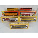 Model Railways - three boxed Life-like HO / OO diesel locomotives comprising Santa Fe,